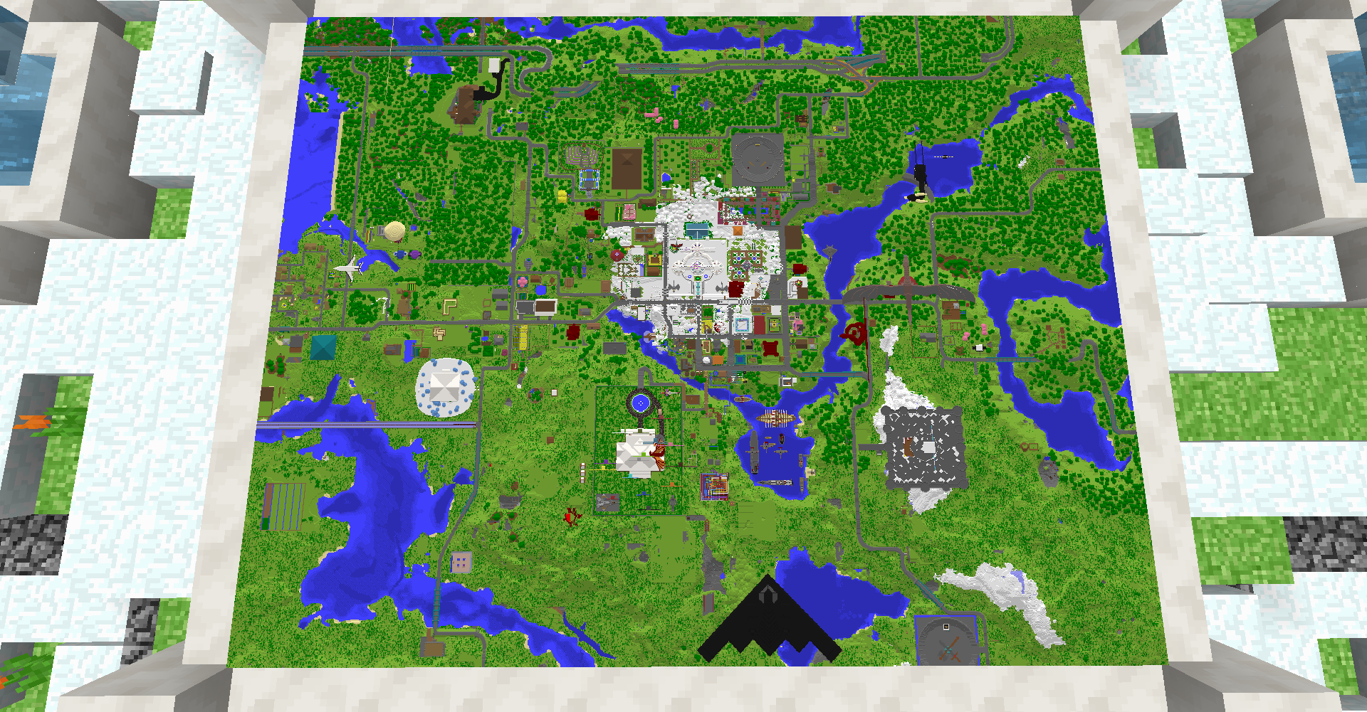map of spawn city